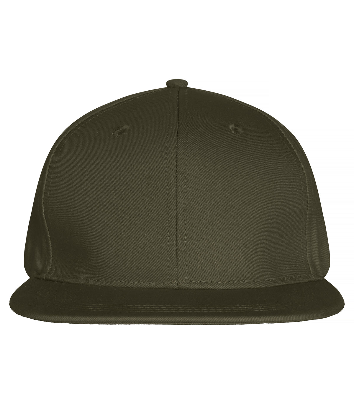 Clique Street Cap Dunkelgrün, Vorderansicht
