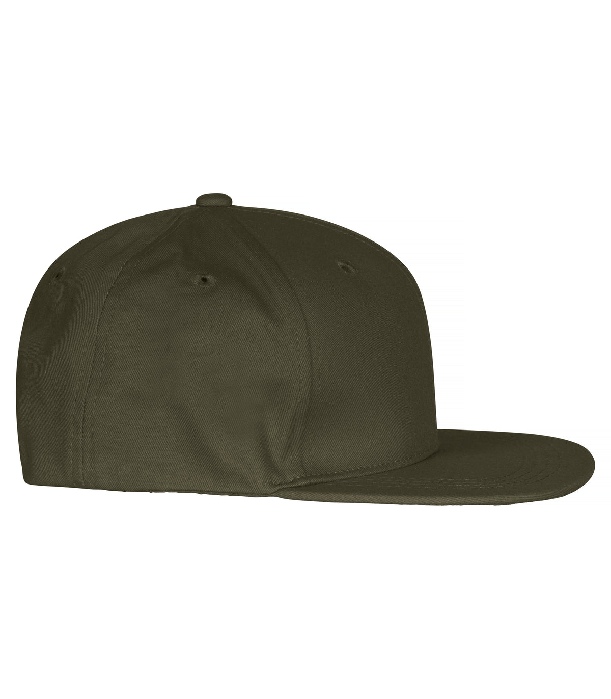 Clique Street Cap Dunkelgrün, Seitenansicht rechts