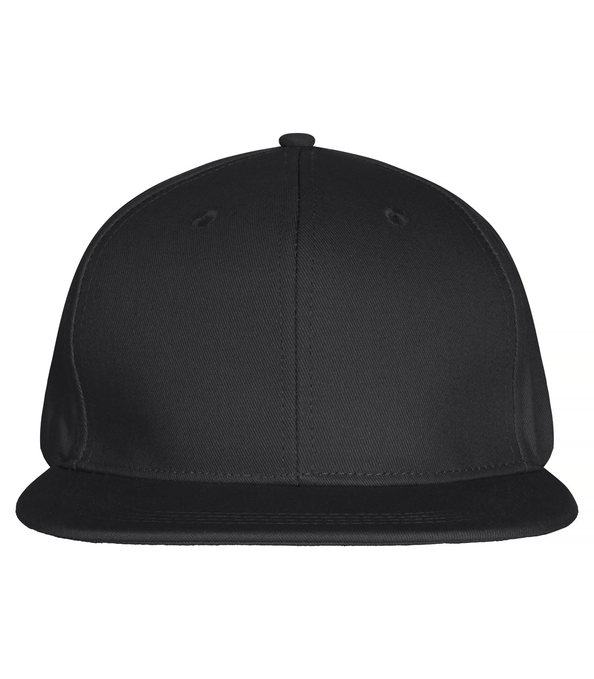 Clique Street Cap Schwarz, Vorderansicht
