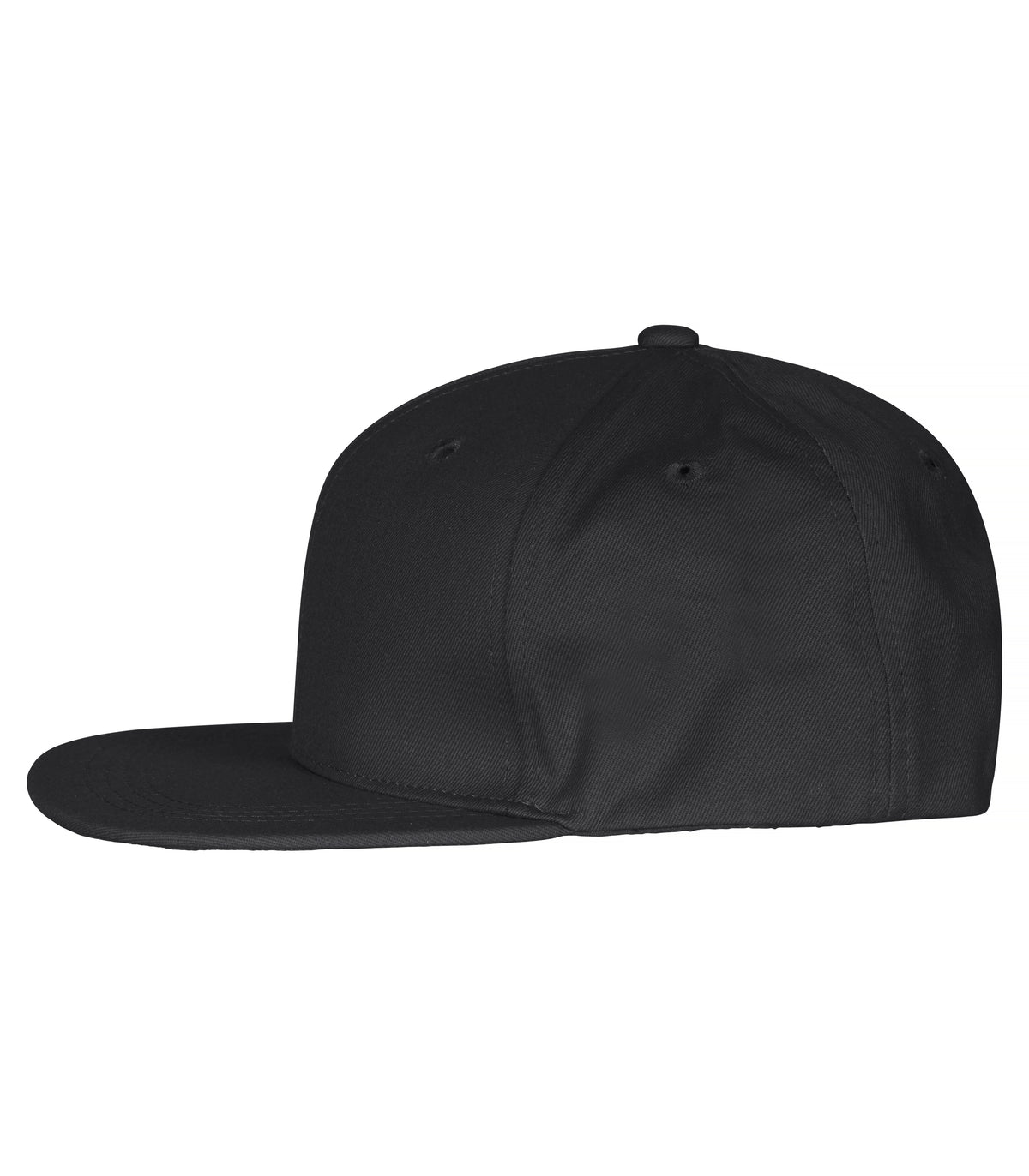 Clique Street Cap Schwarz, Seitenansicht links