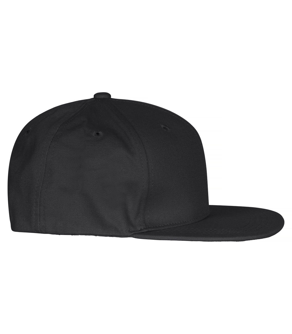 Clique Street Cap Schwarz, Seitenansicht rechts