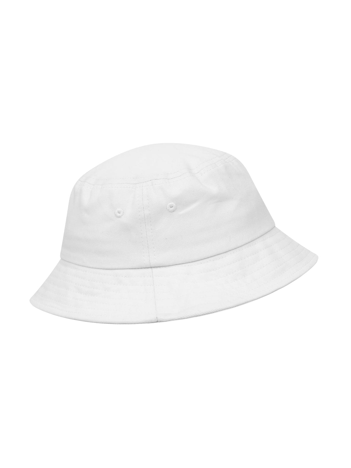 Clique Bucket Hat Weiss, Seitenansicht rechts