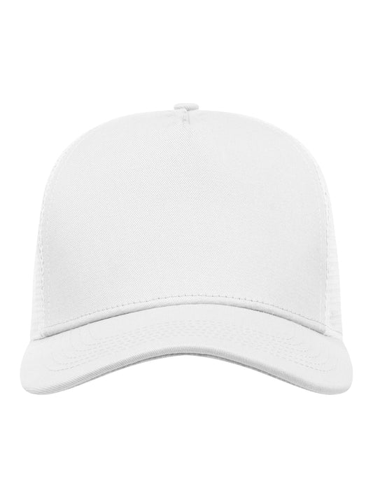 Clique Trucker Cap Weiss, Vorderansicht