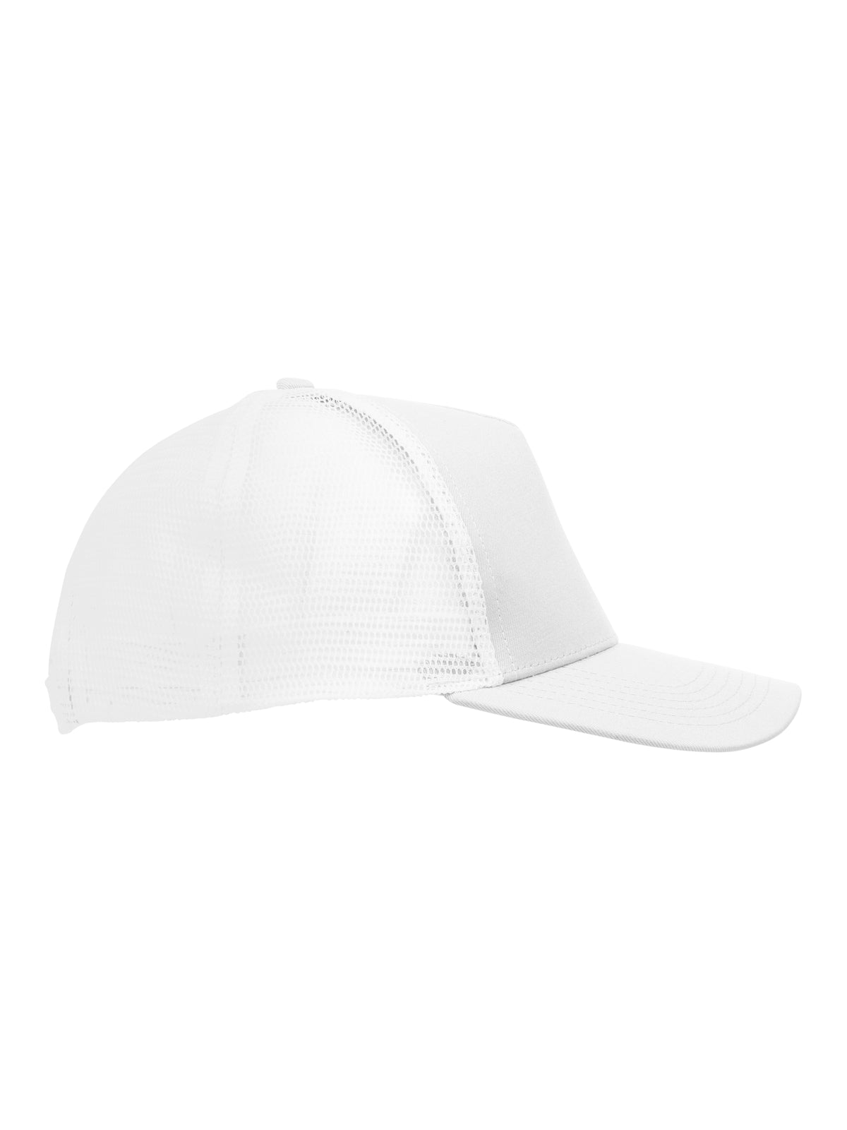 Clique Trucker Cap Weiss, Seitenansicht rechts