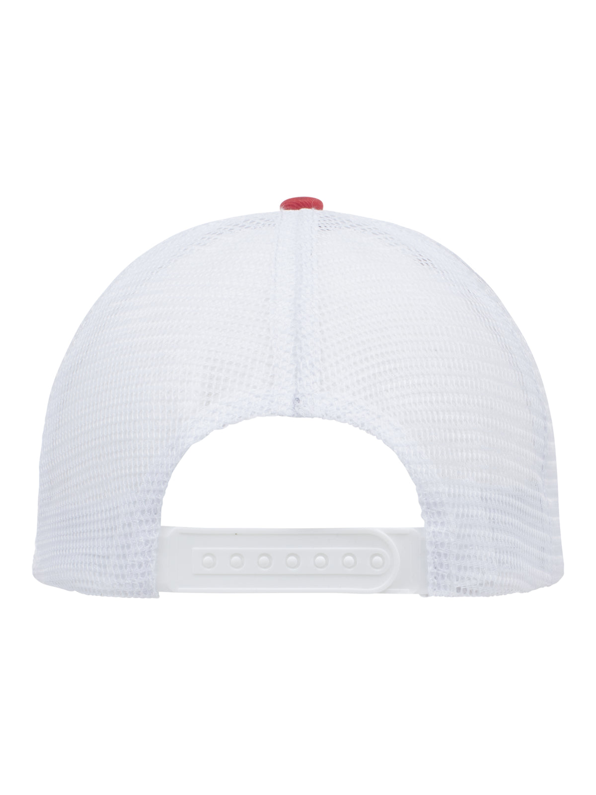 Clique Trucker Cap Rot/Weiss, Rückansicht