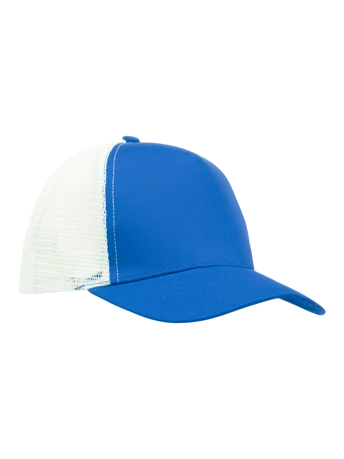 Clique Trucker Cap Royal-Blau/Weiss, Detailansicht