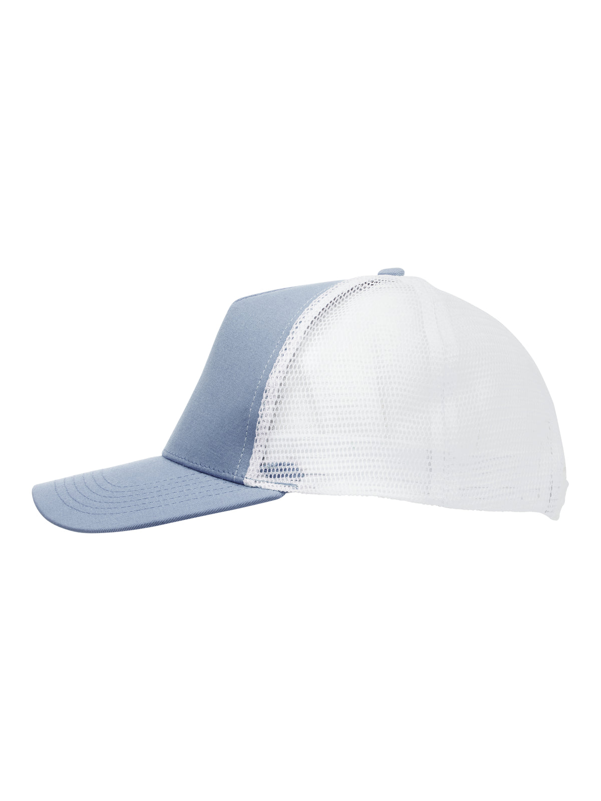Clique Trucker Cap Blaugrau/Weiss, Seitenansicht links