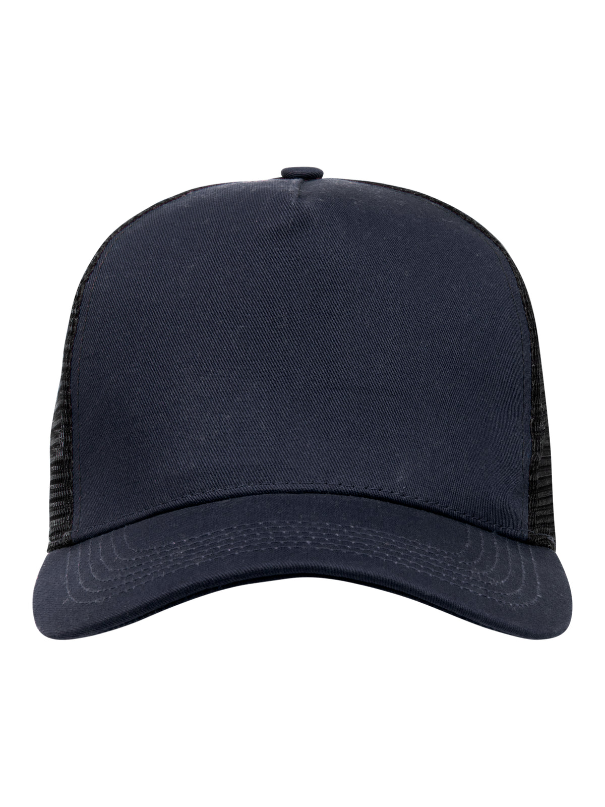 Clique Trucker Cap Dunkelmarine/Schwarz, Vorderansicht