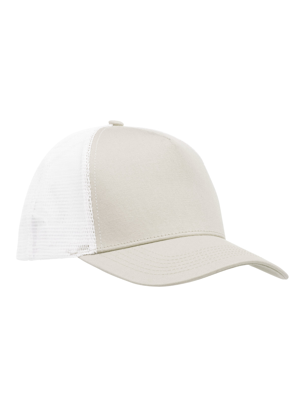 Clique Trucker Cap Staugrau/Weiss, Detailansicht