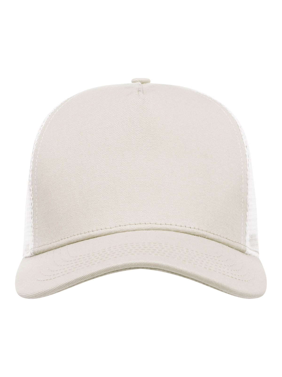 Clique Trucker Cap Staugrau/Weiss, Vorderansicht