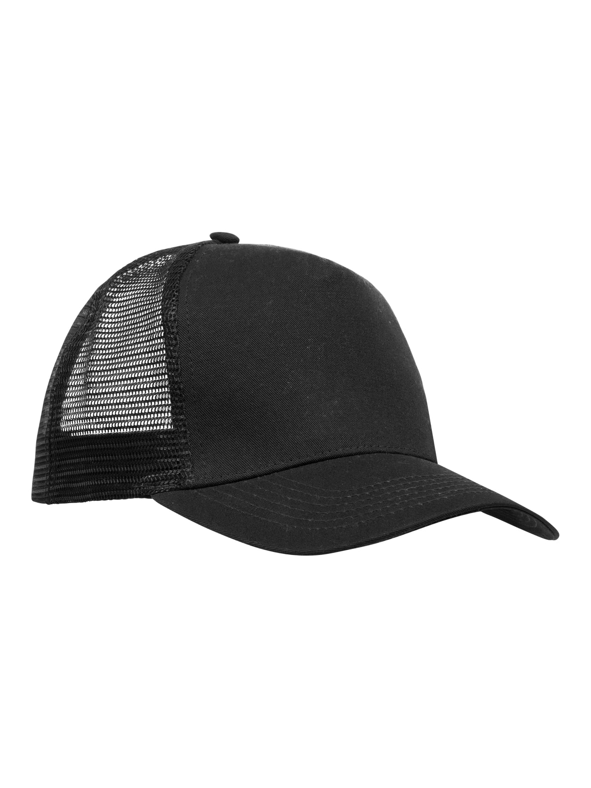 Clique Trucker Cap Schwarz/Schwarz, Detailansicht