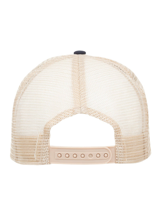 Clique Trucker Patch Cap Dunkelmarine, Rückansicht