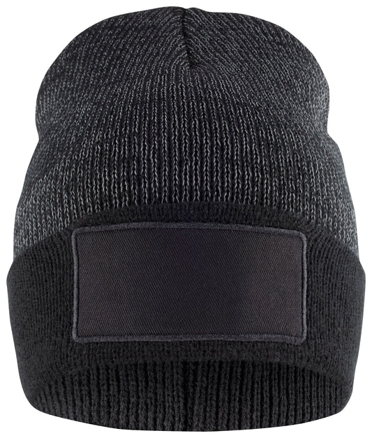 Clique Hubert Patch Reflective Grau reflektierend, Vorderansicht