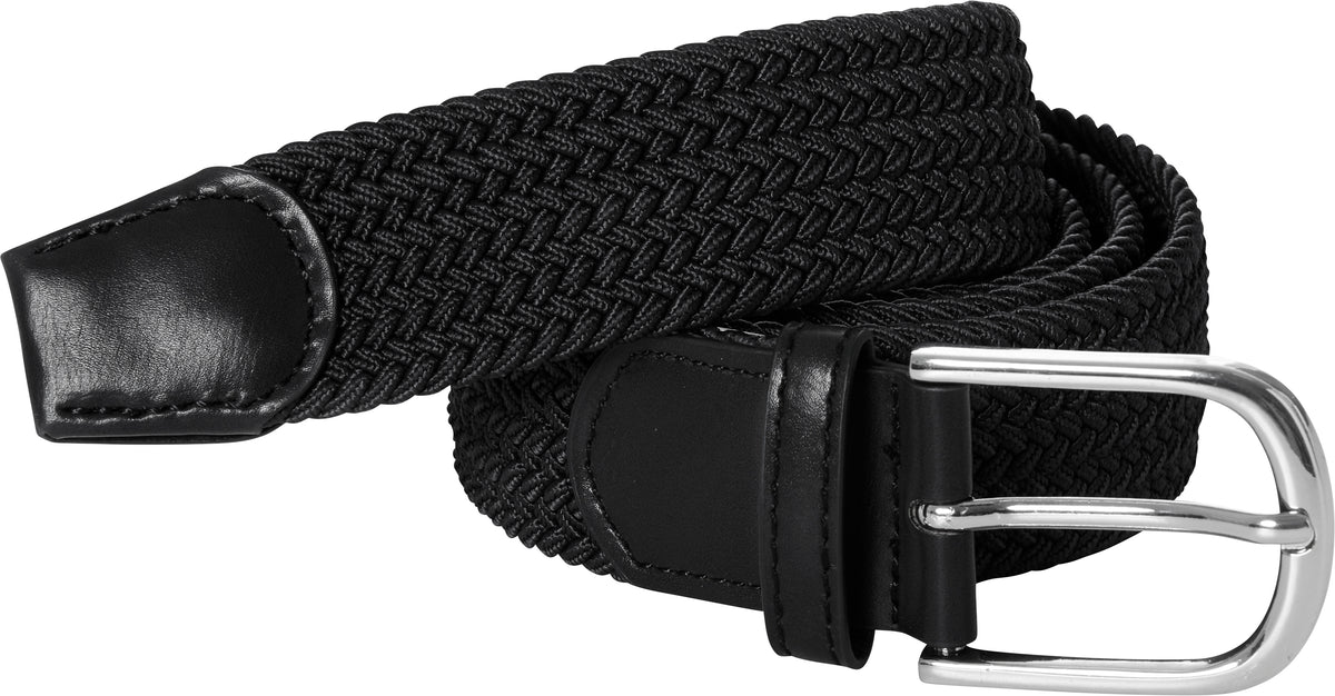 Clique Elastic Belt Schwarz, Detailansicht
