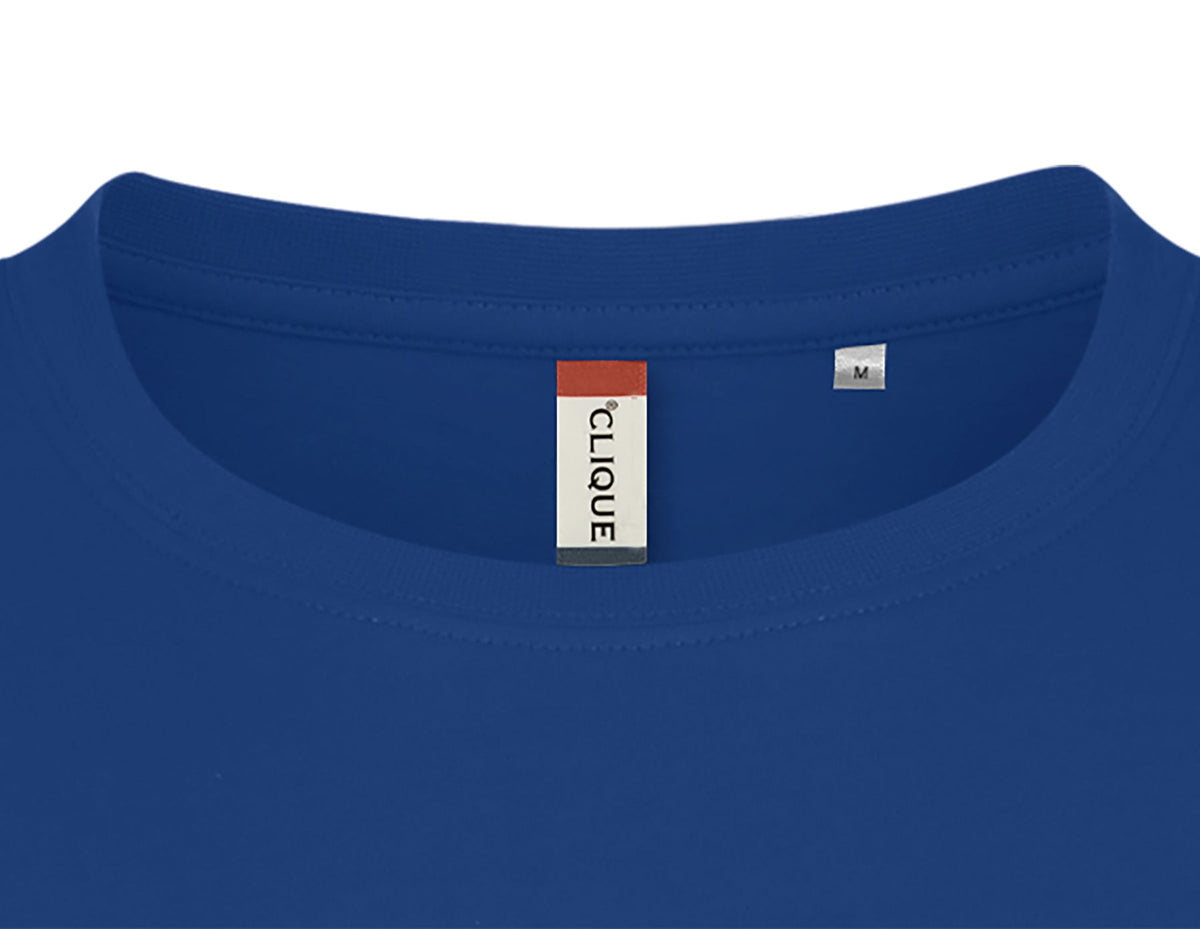 Clique Basic-T Blau, Detailansicht