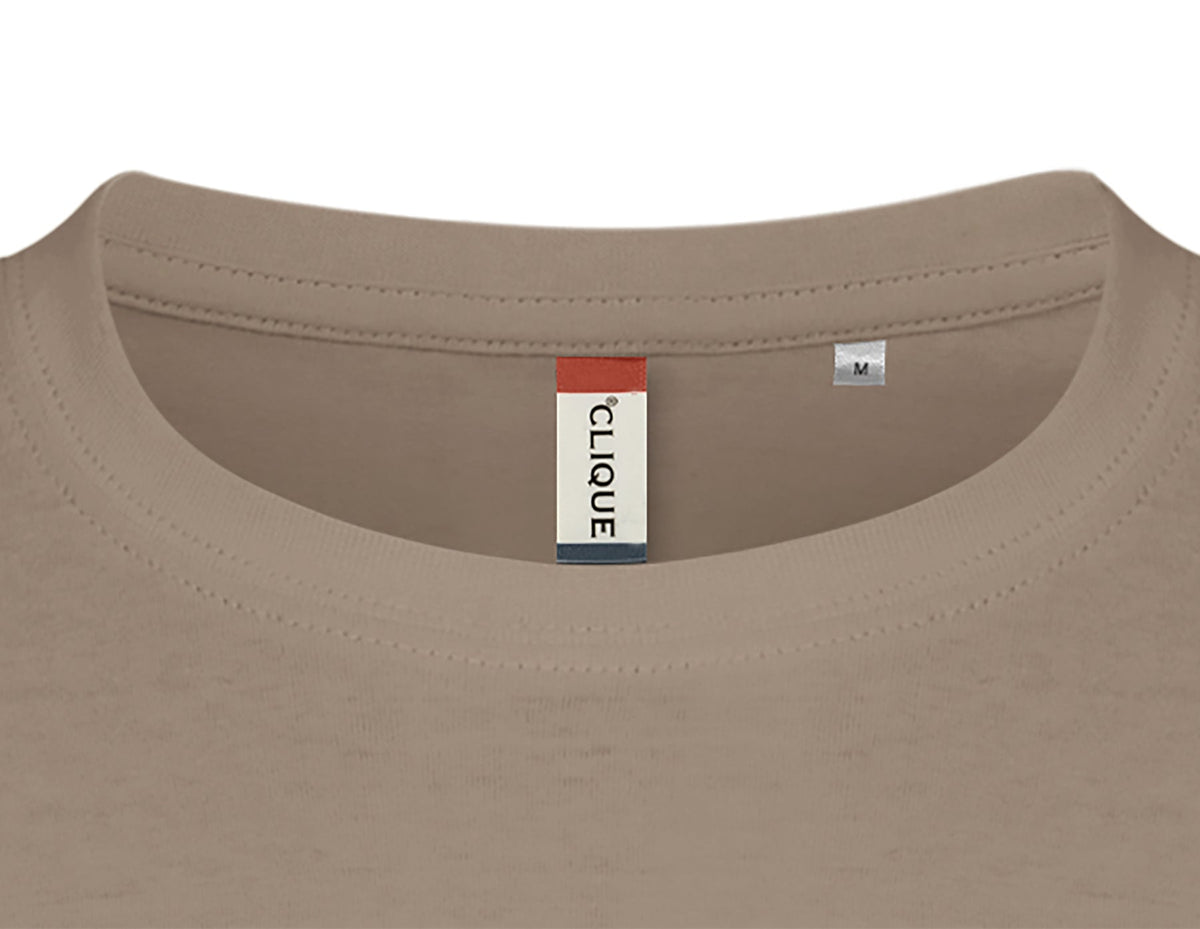 Clique Basic-T Caffe Latte, Detailansicht