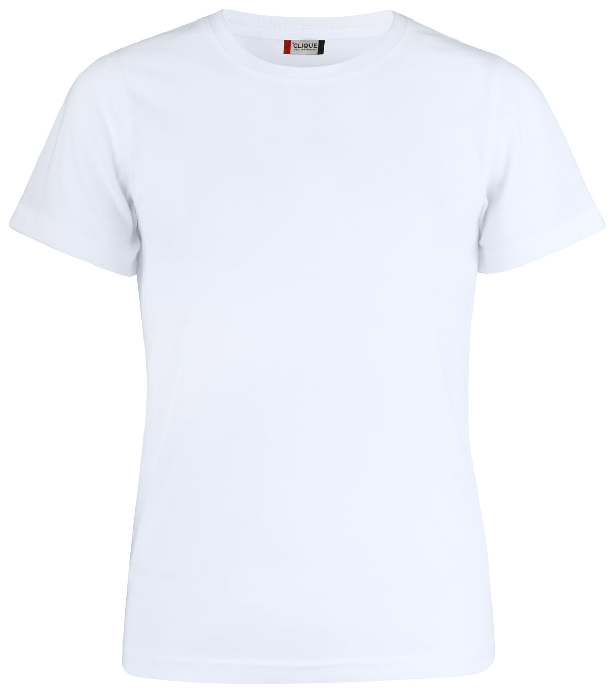 Clique Neon-T Weiss, Vorderansicht