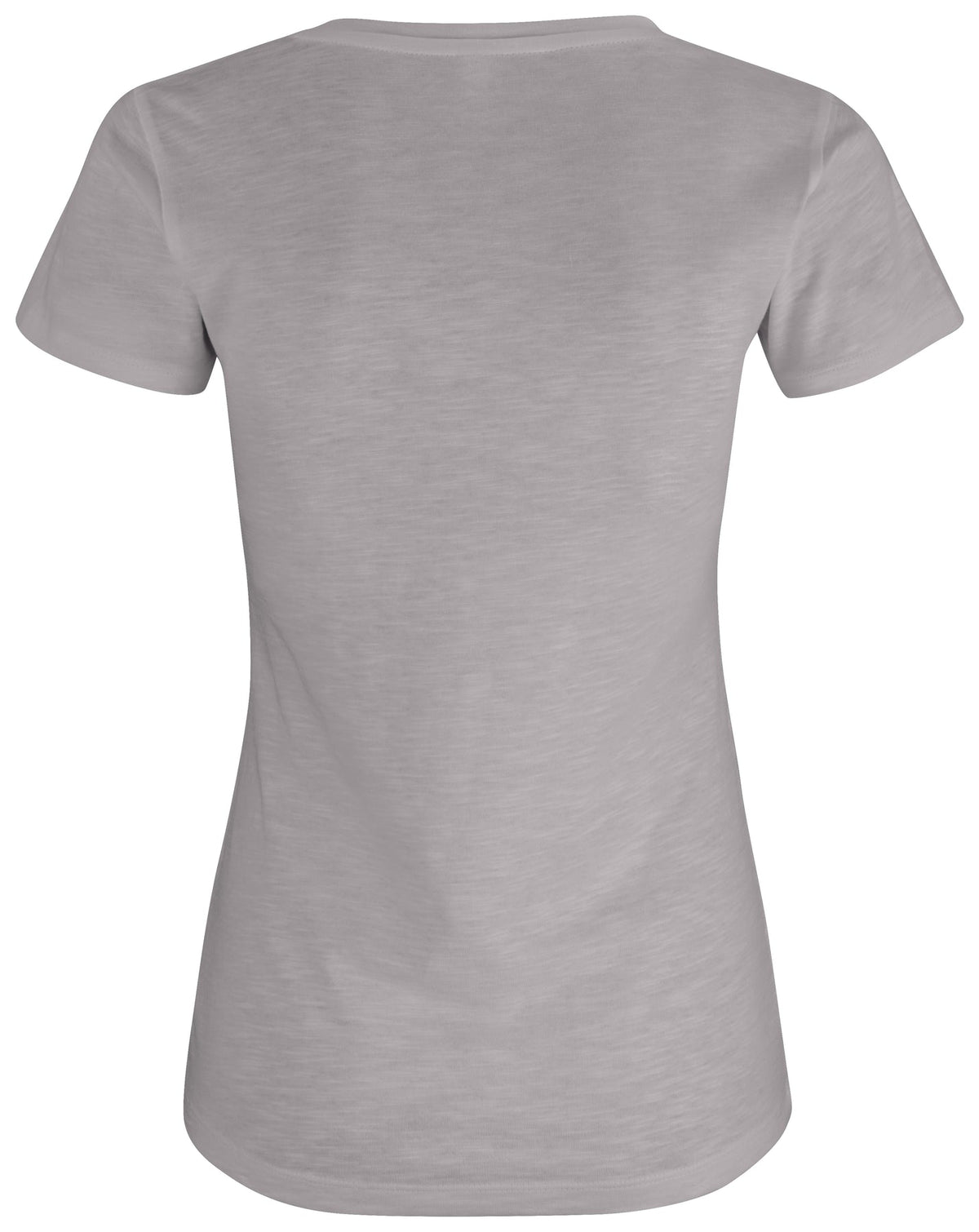 Clique Slub-T Women Grau, Rückansicht