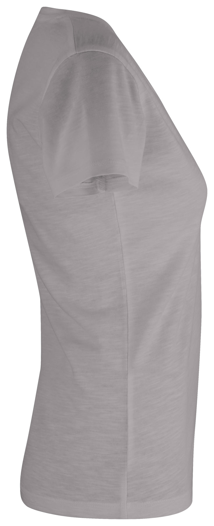 Clique Slub-T Women Grau, Seitenansicht rechts