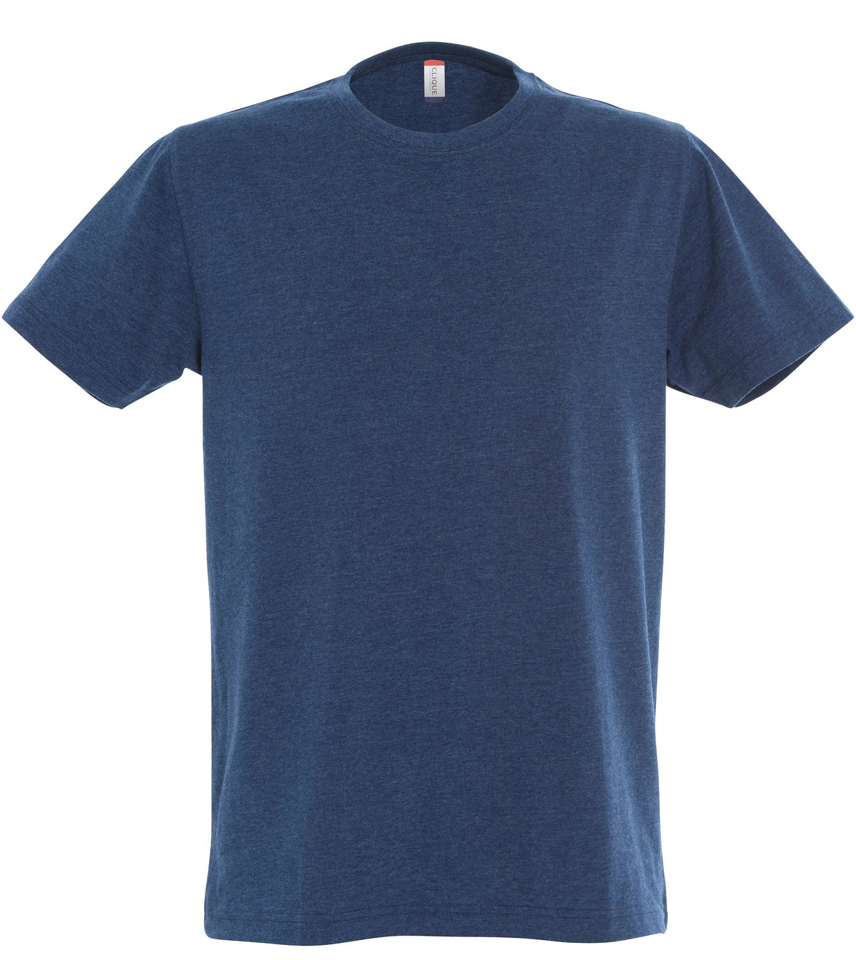 Clique New Classic-T Blaumeliert, Vorderansicht