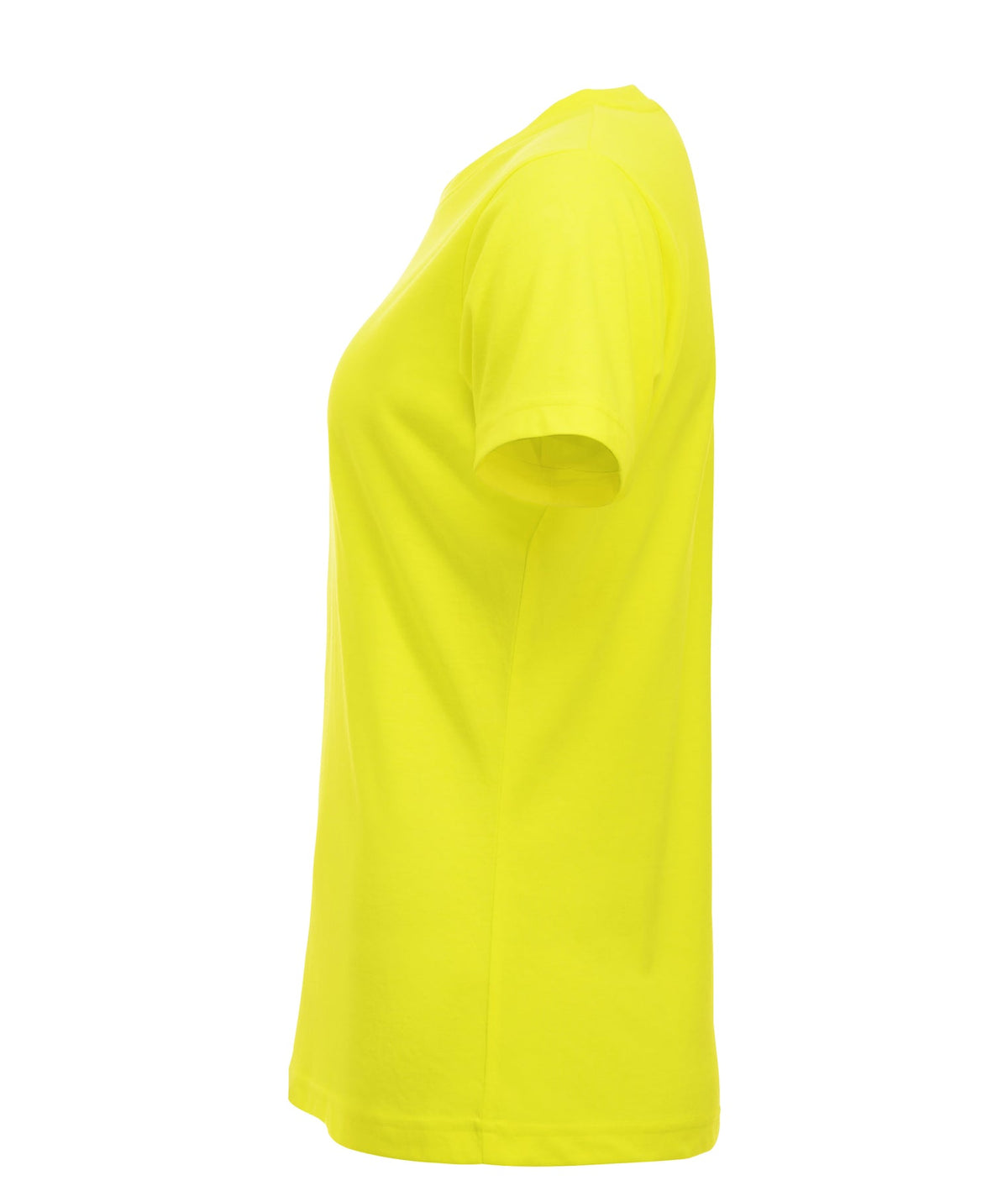 Clique New Classic-T Women HV Gelb, Seitenansicht links