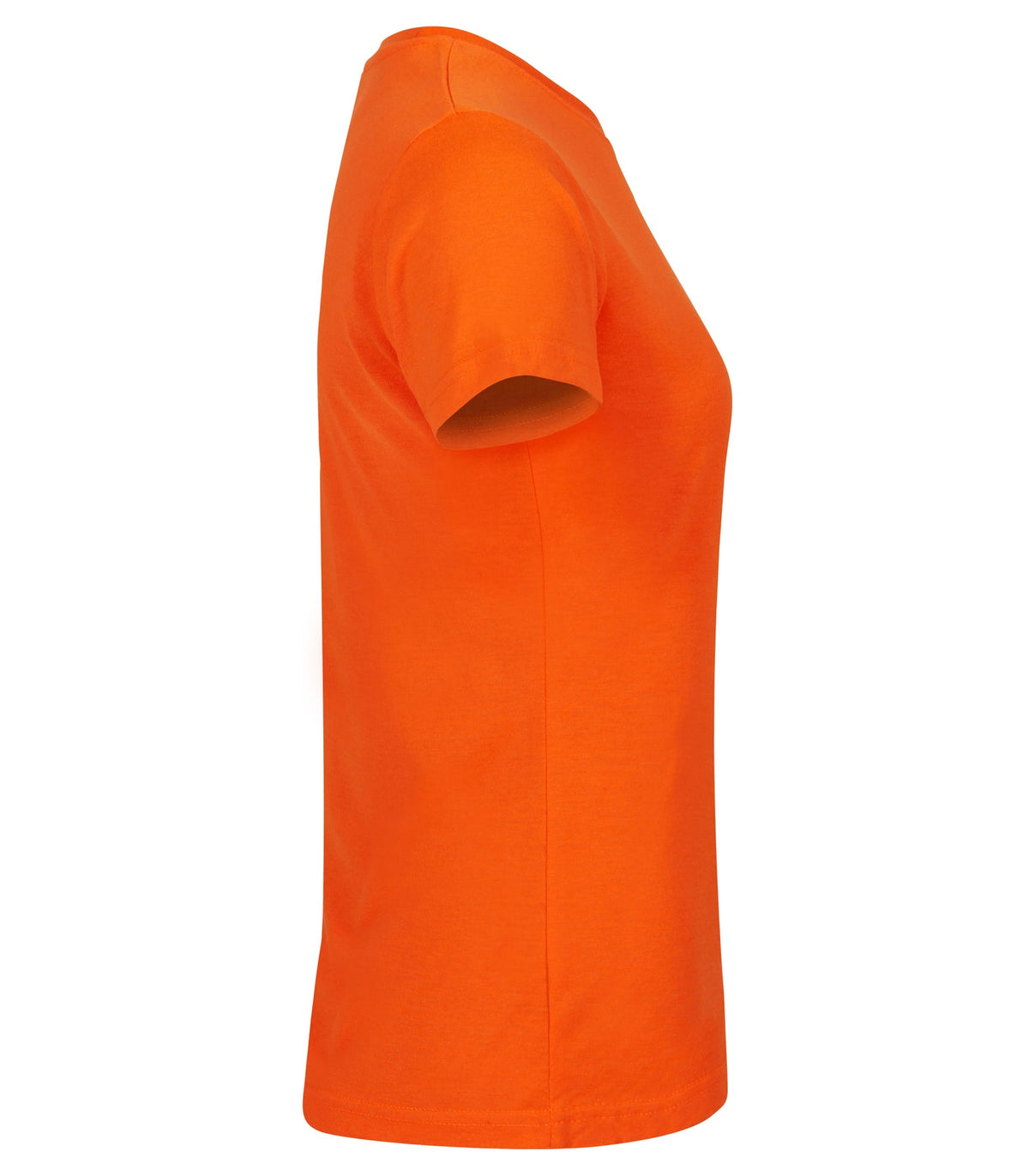 Clique New Classic-T Women HV Orange, Seitenansicht rechts