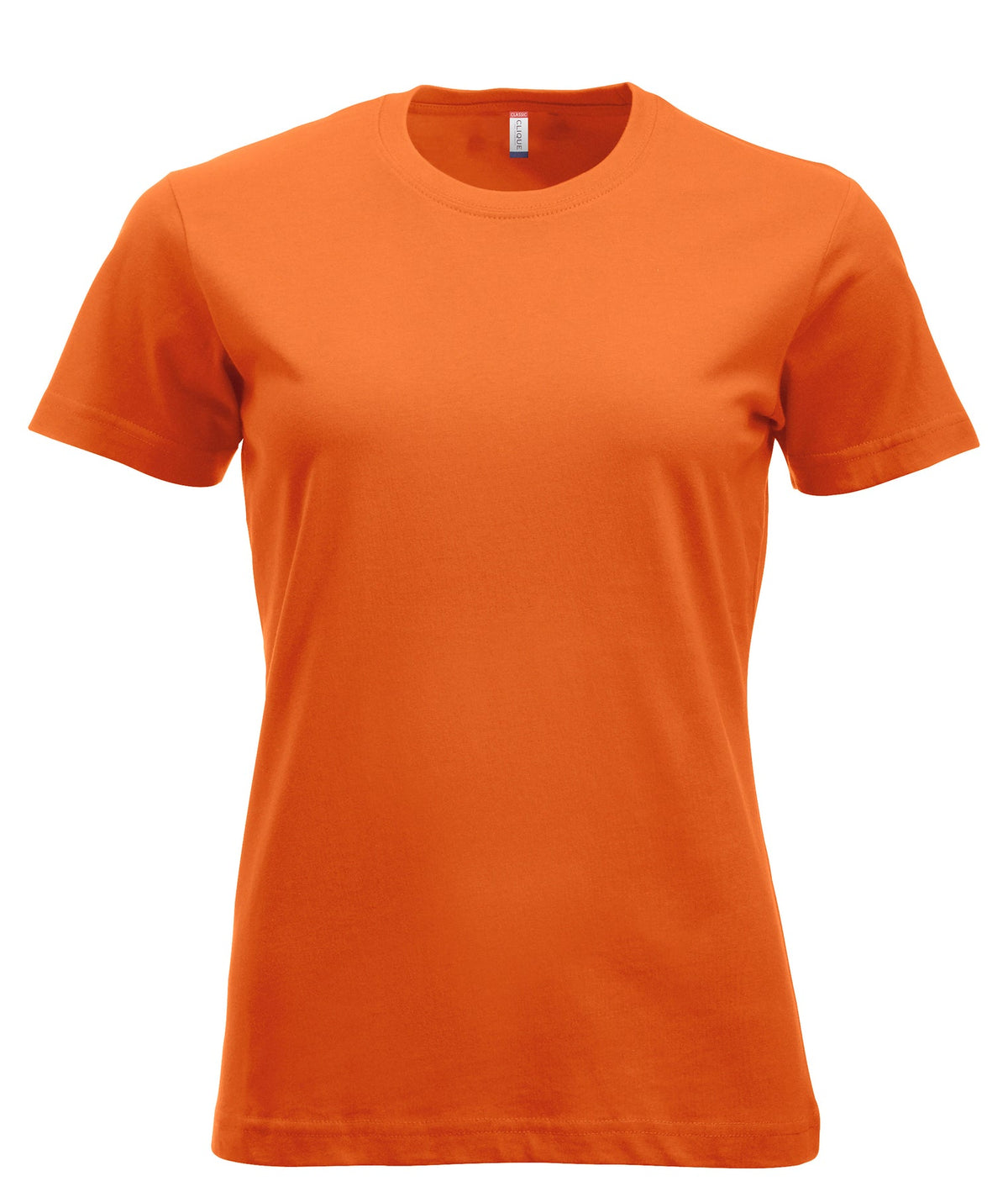 Clique New Classic-T Women Blutorange, Vorderansicht