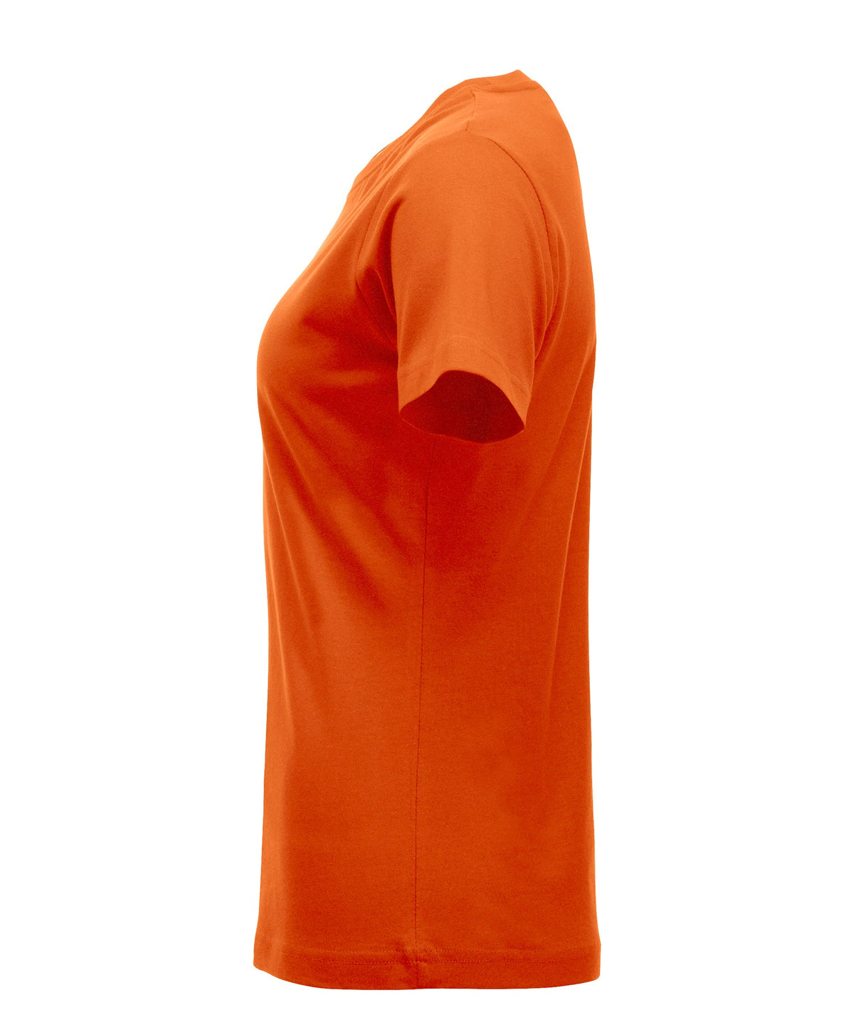 Clique New Classic-T Women Blutorange, Seitenansicht links