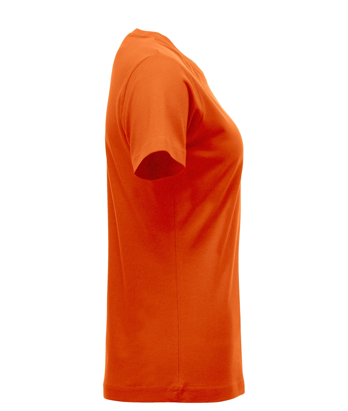 Clique New Classic-T Women Blutorange, Seitenansicht rechts