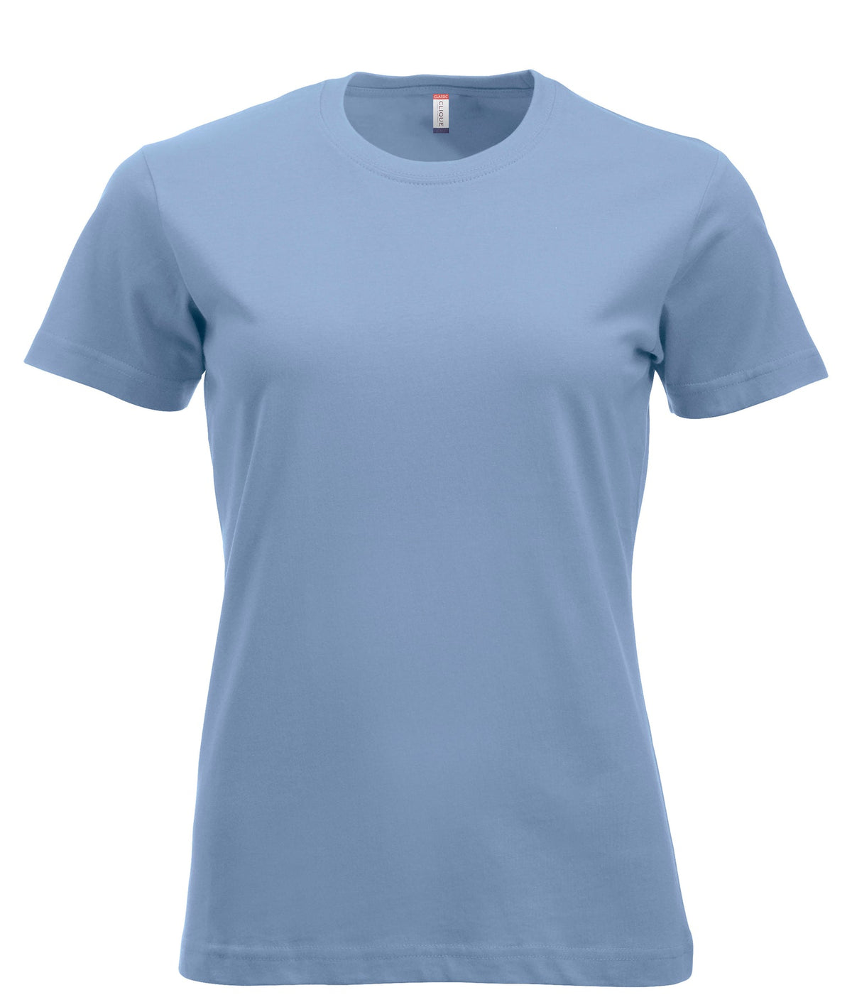 Clique New Classic-T Women Hellblau, Vorderansicht