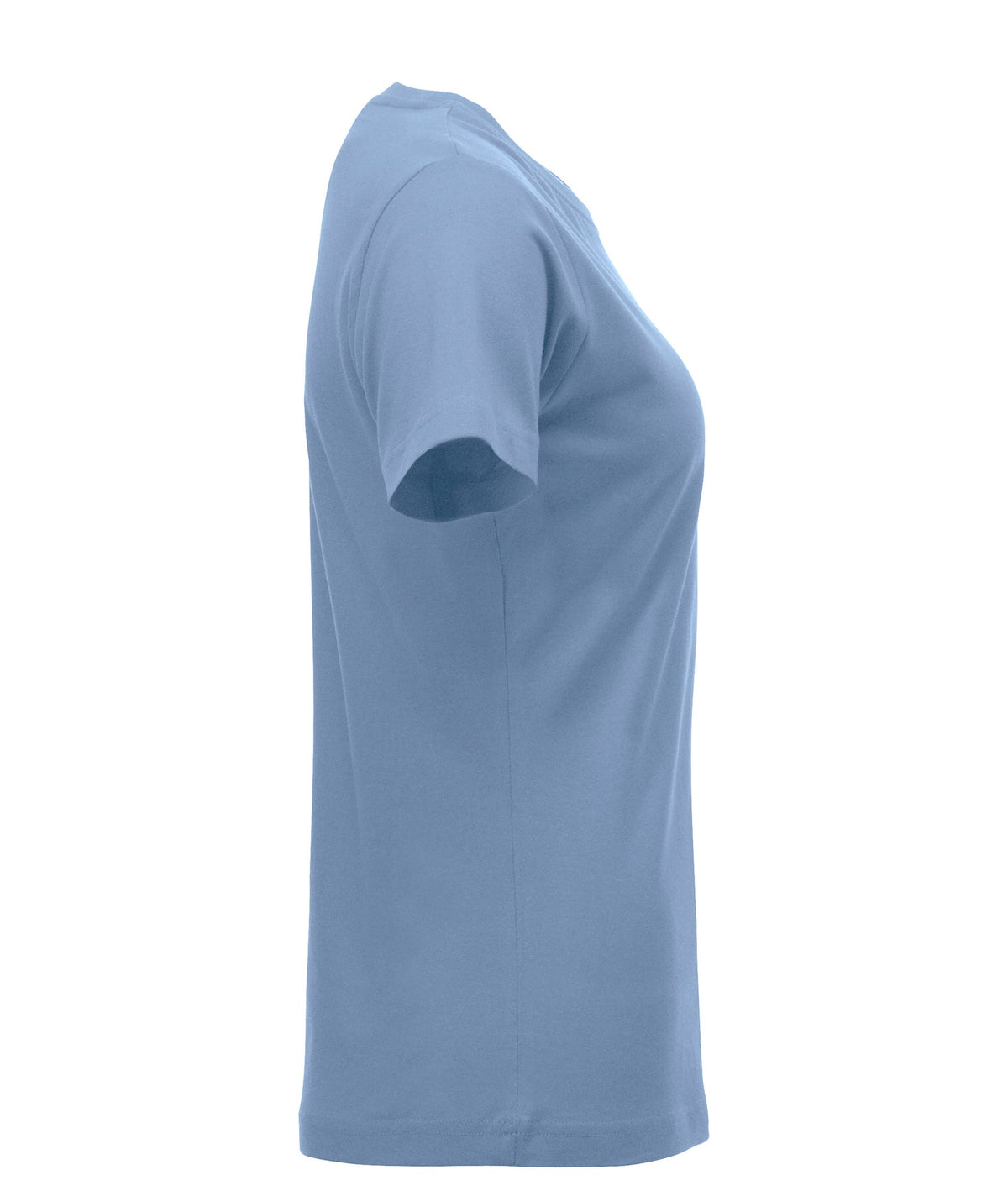 Clique New Classic-T Women Hellblau, Seitenansicht rechts