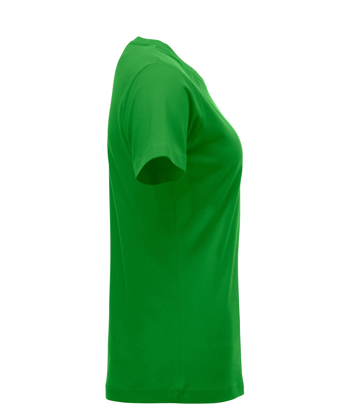 Clique New Classic-T Women Apfelgrün, Seitenansicht rechts