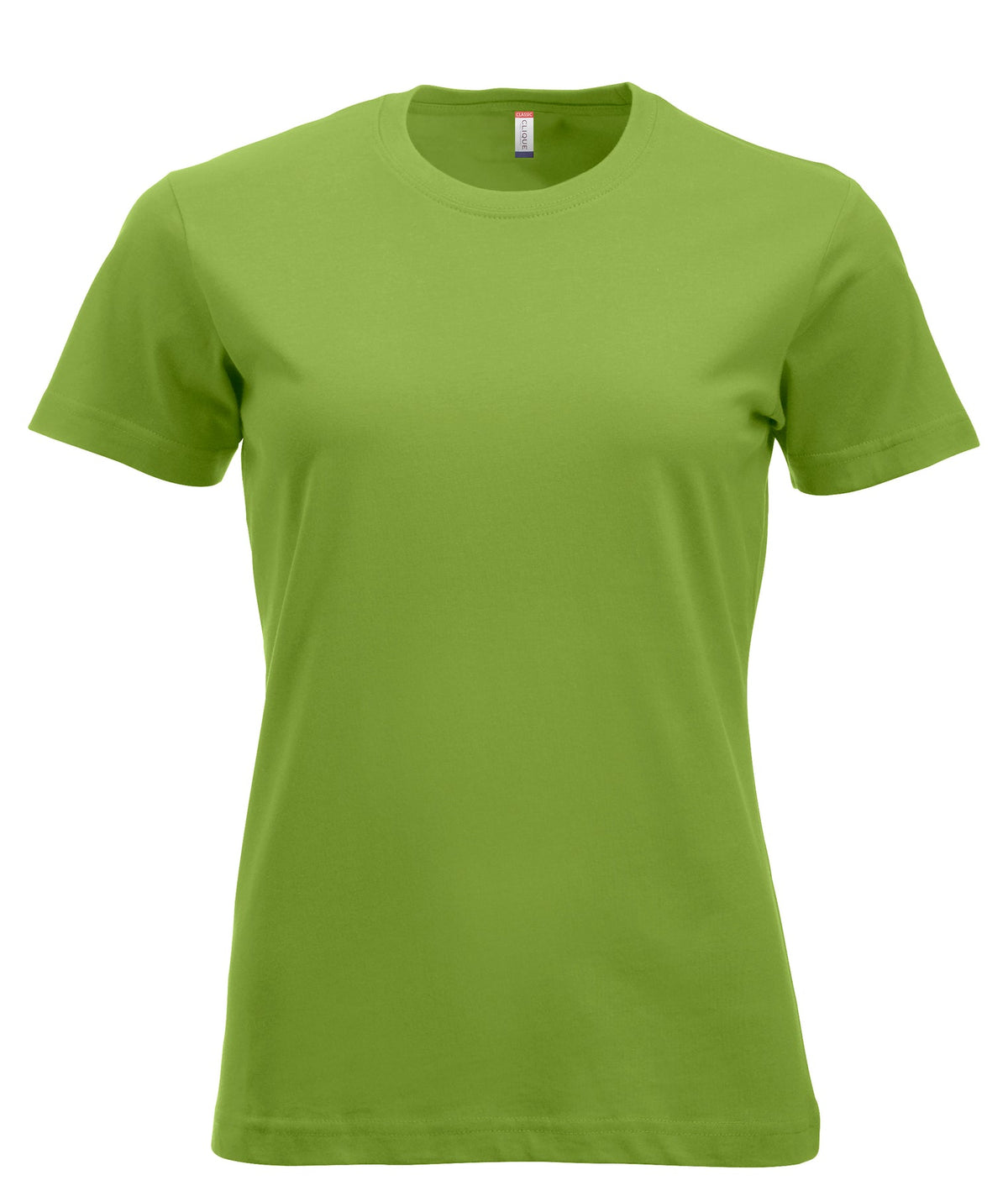 Clique New Classic-T Women Hellgrün, Vorderansicht