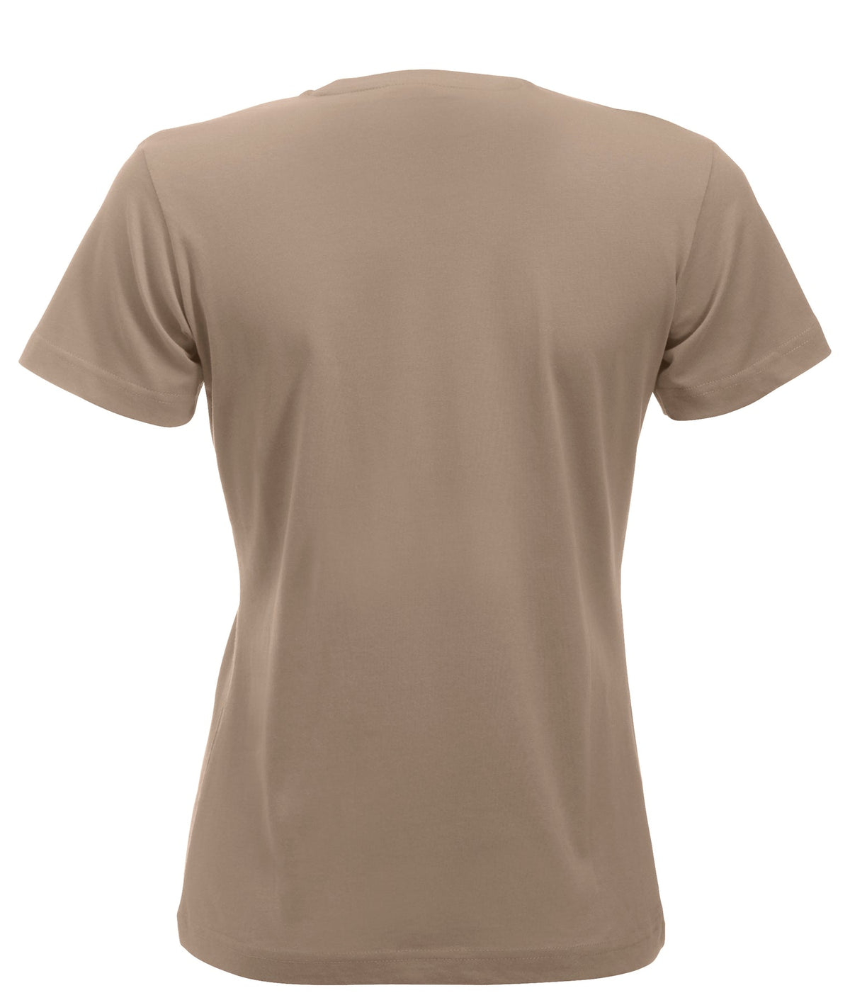 Clique New Classic-T Women Caffe Latte, Rückansicht