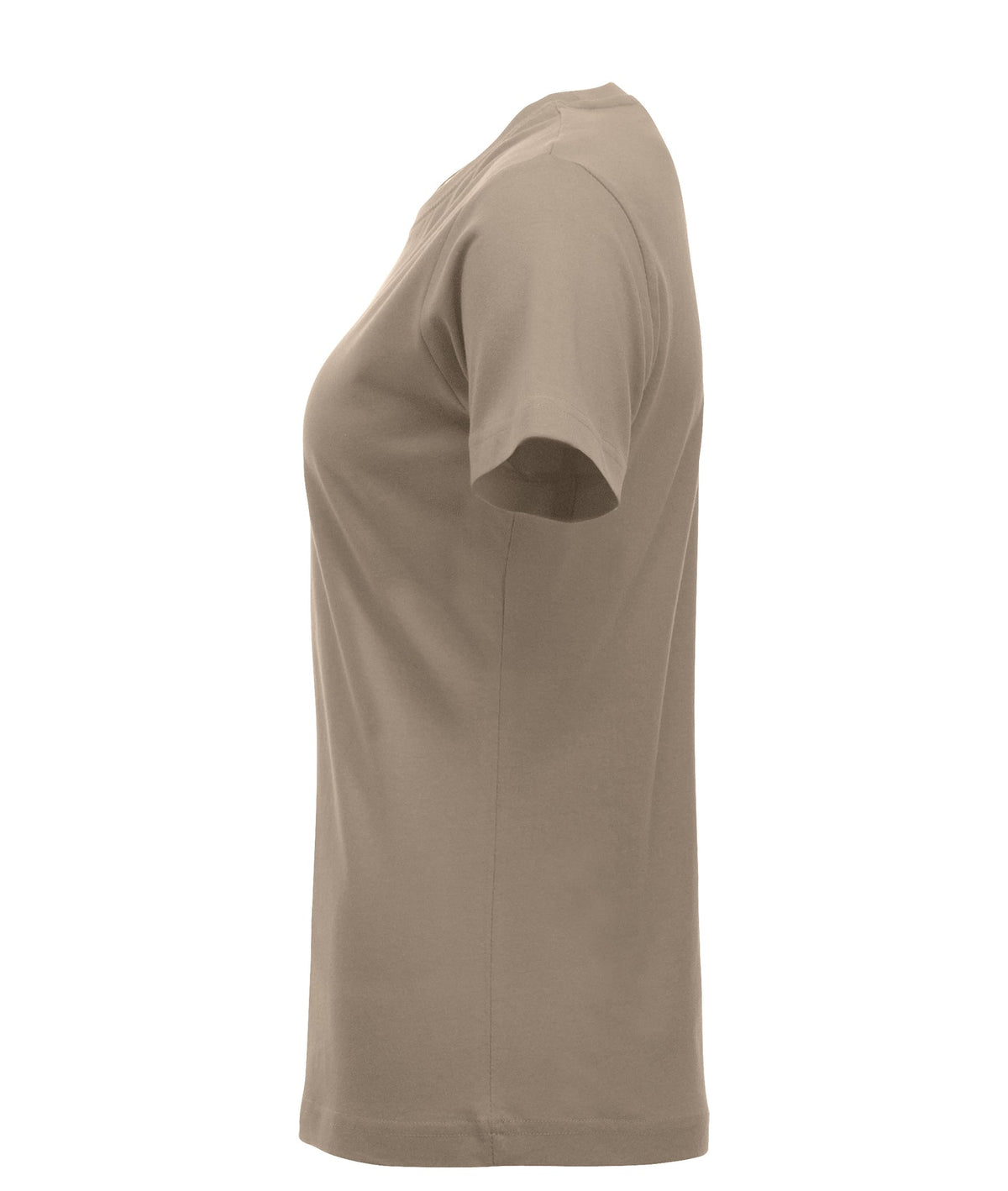 Clique New Classic-T Women Caffe Latte, Seitenansicht links