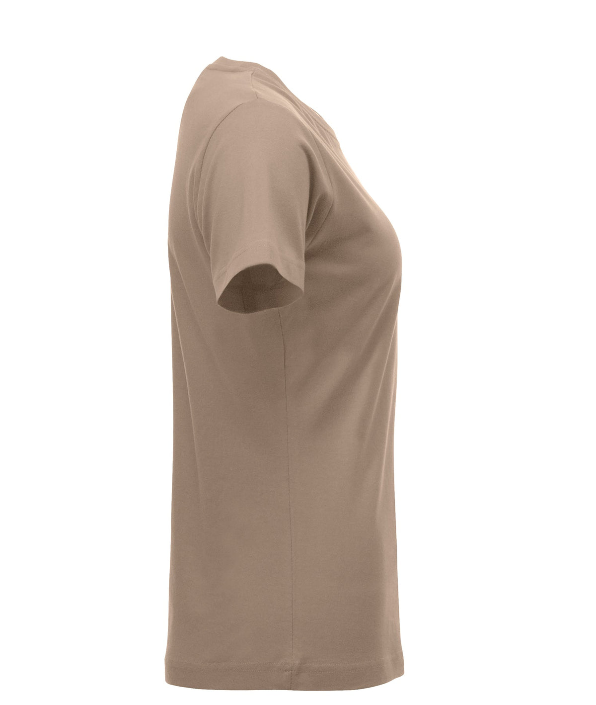 Clique New Classic-T Women Caffe Latte, Seitenansicht rechts