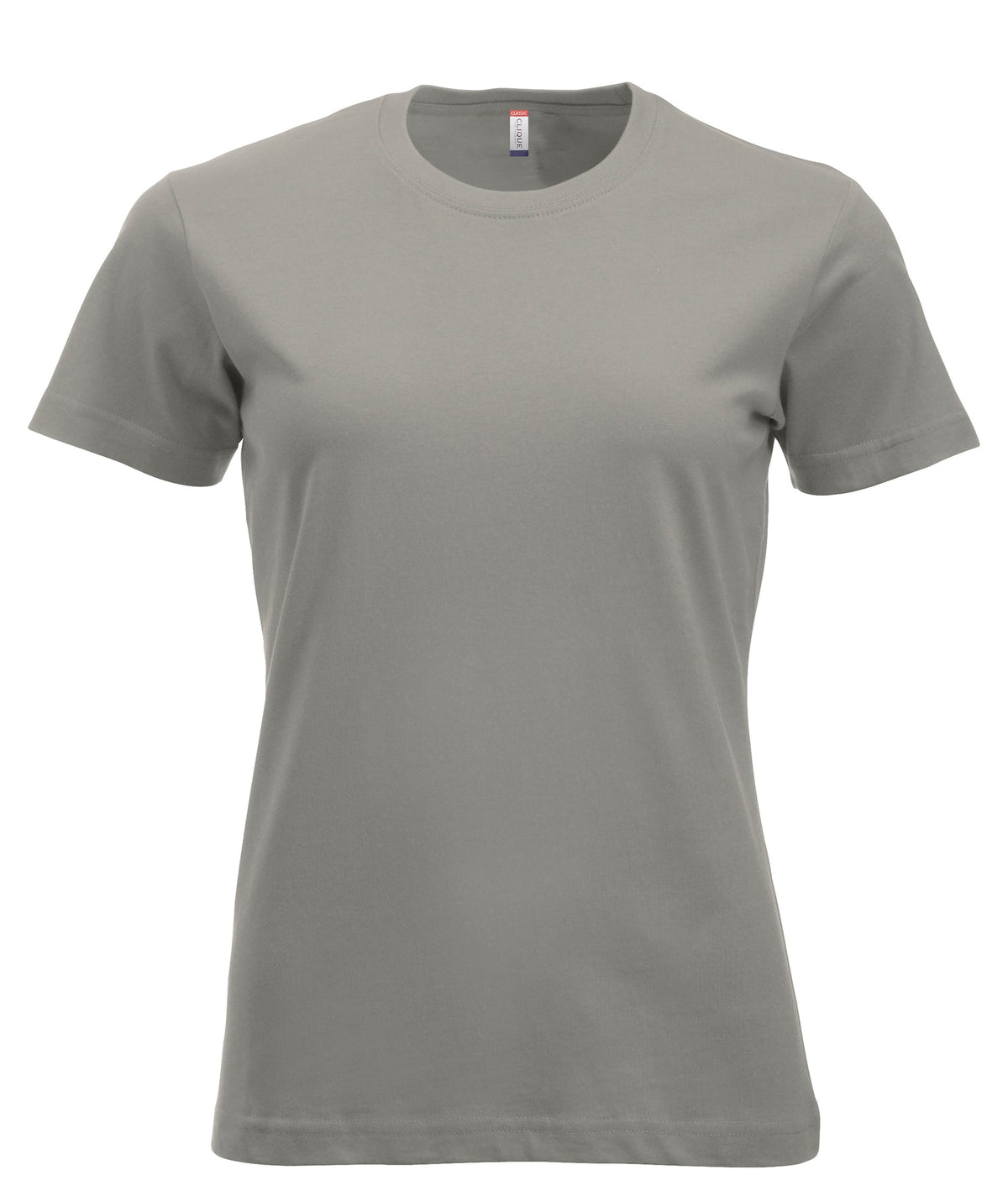 Clique New Classic-T Women Silber, Vorderansicht
