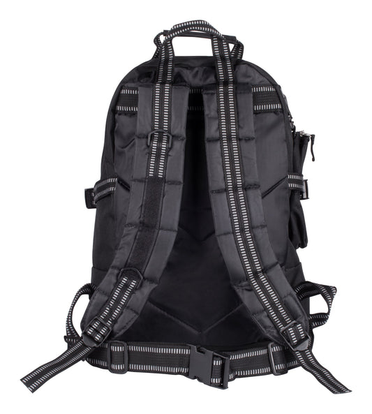 Clique Backpack Schwarz, Rückansicht