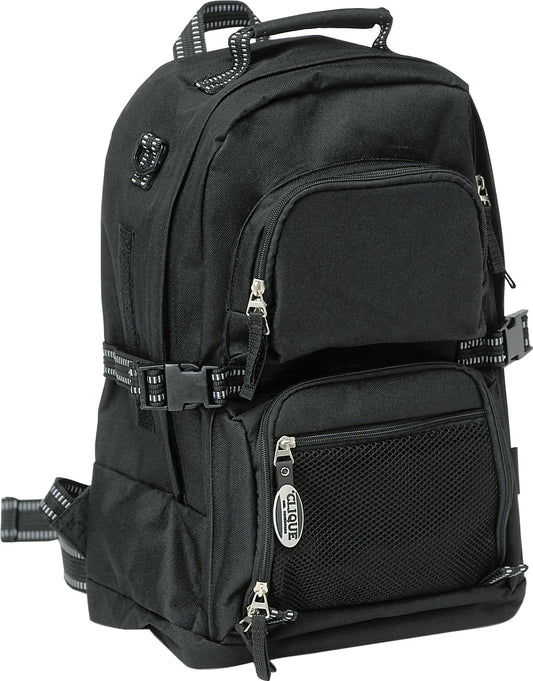 Clique Backpack Schwarz, Vorderansicht