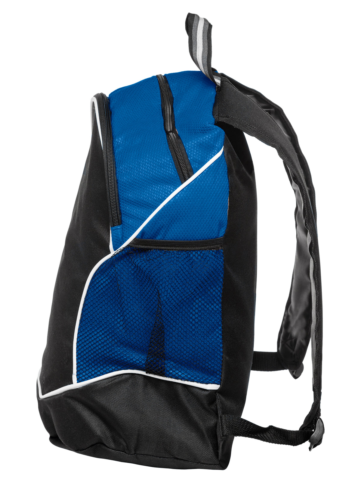 Clique Basic Backpack Royal Blau, Seitenansicht links