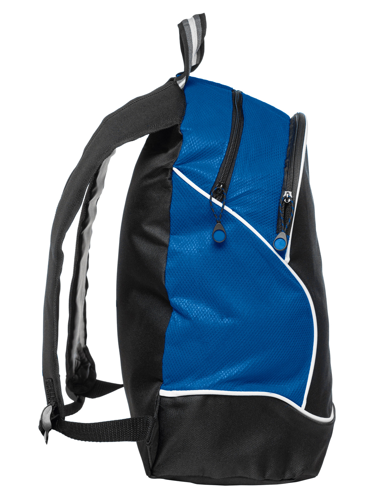 Clique Basic Backpack Royal Blau, Seitenansicht rechts