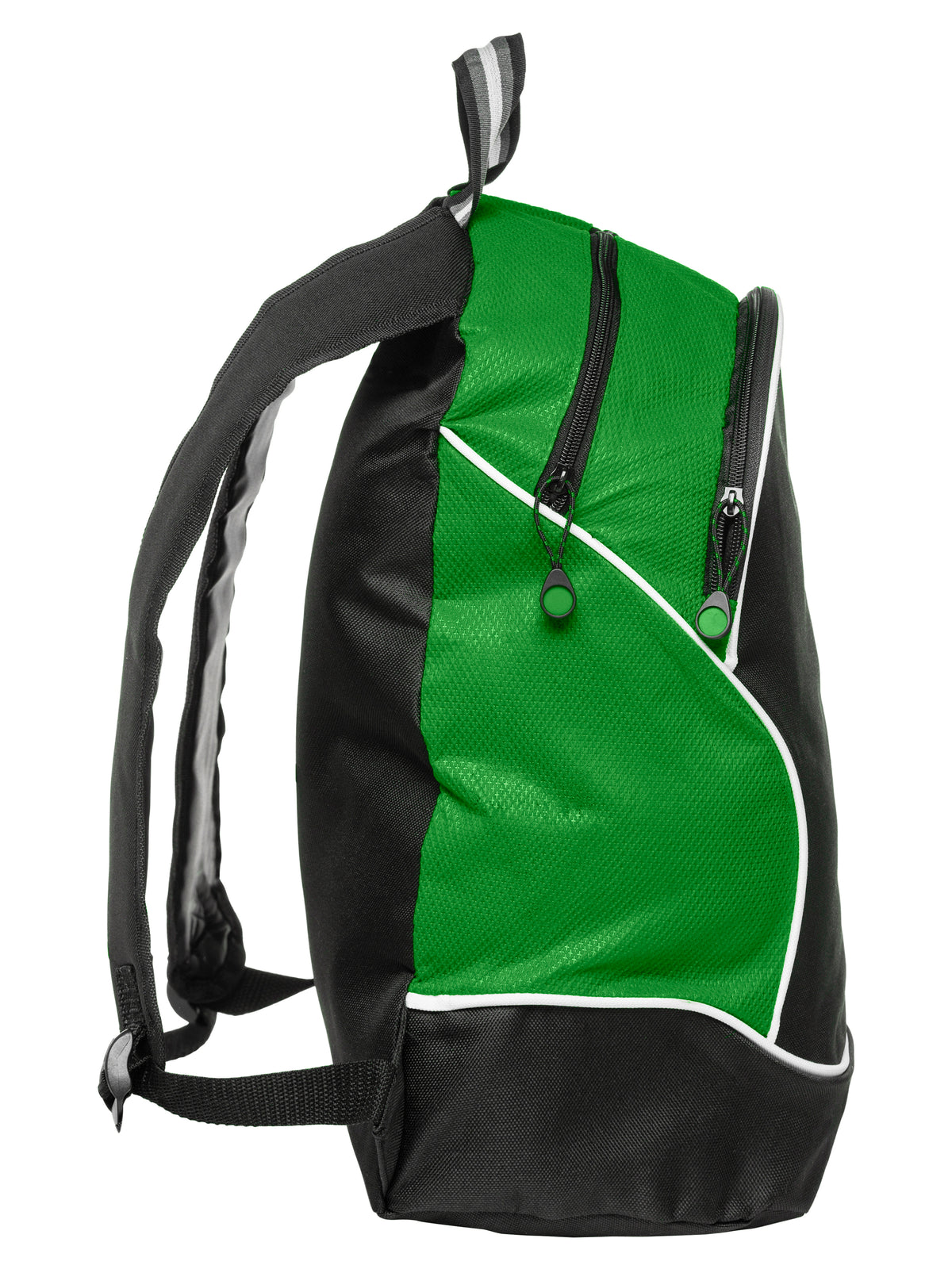Clique Basic Backpack Apfelgrün, Seitenansicht rechts