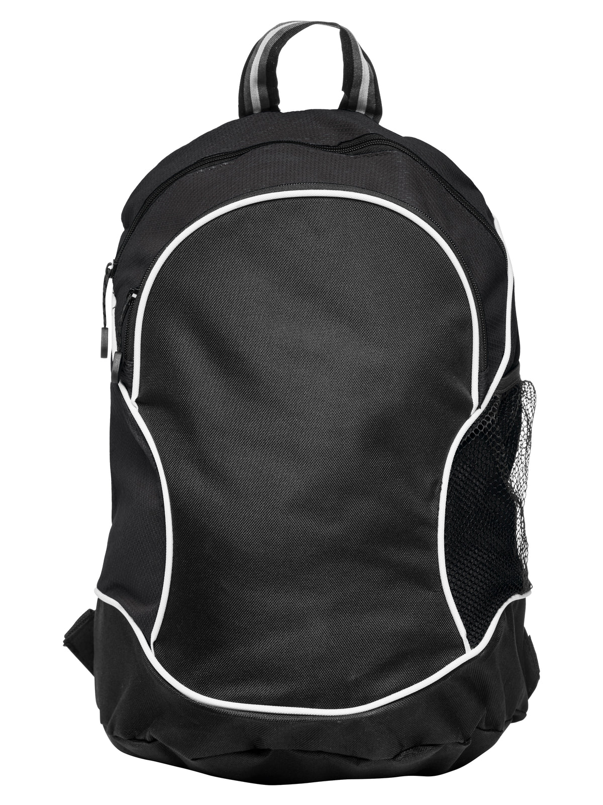 Clique Basic Backpack Schwarz, Vorderansicht