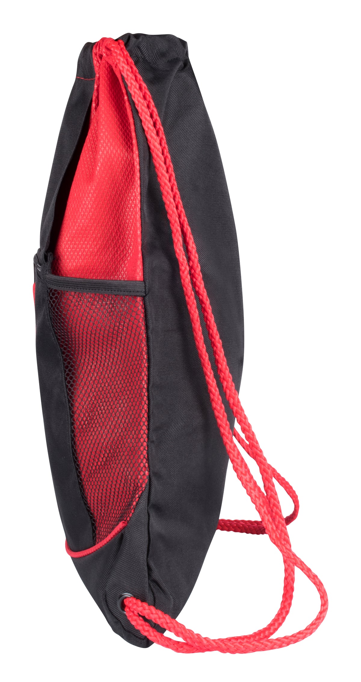 Clique Smart Backpack Rot, Seitenansicht links