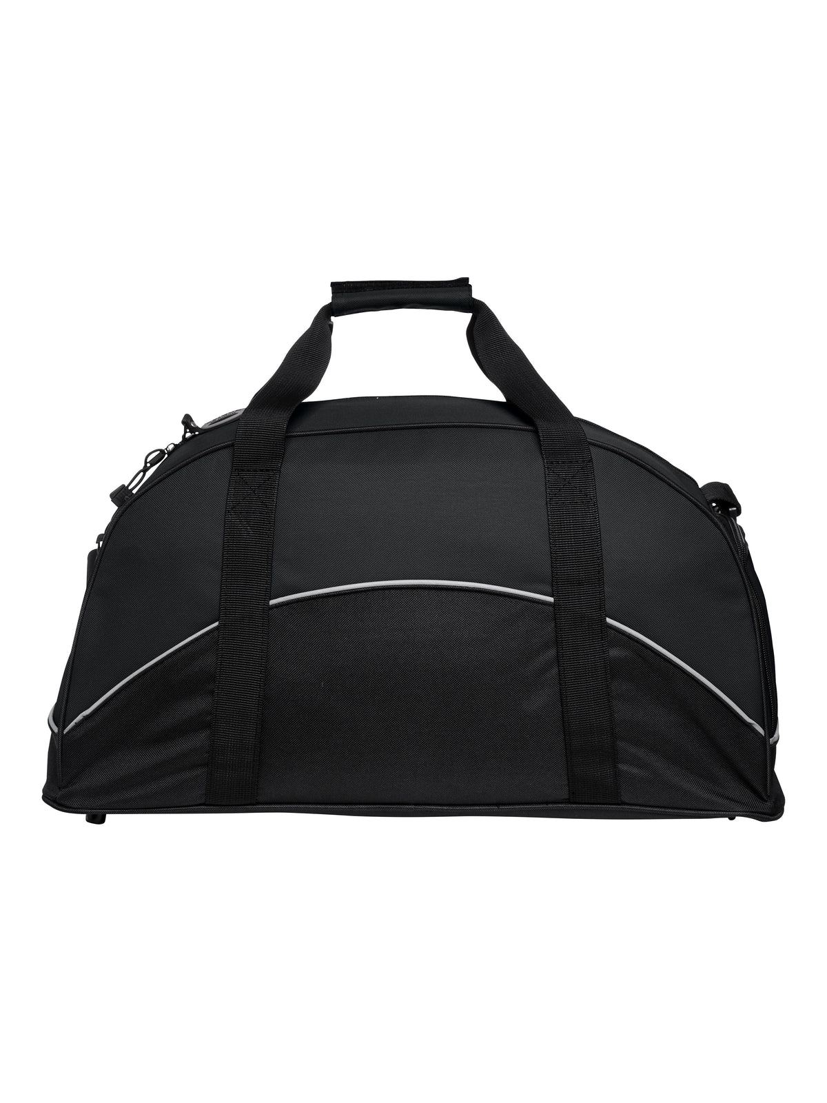 Clique Sportbag Schwarz, Rückansicht