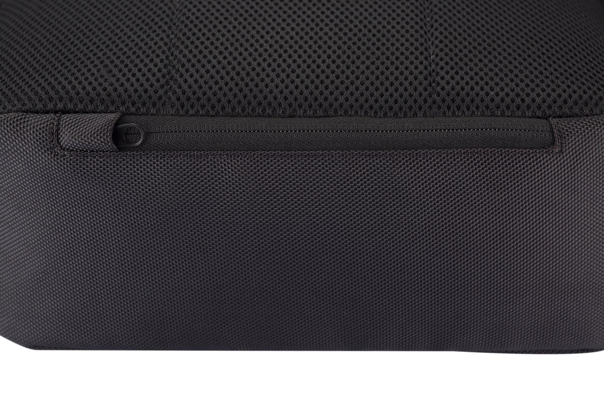 Clique Roll-Up Backpack Anthrazitmeliert, Detailansicht
