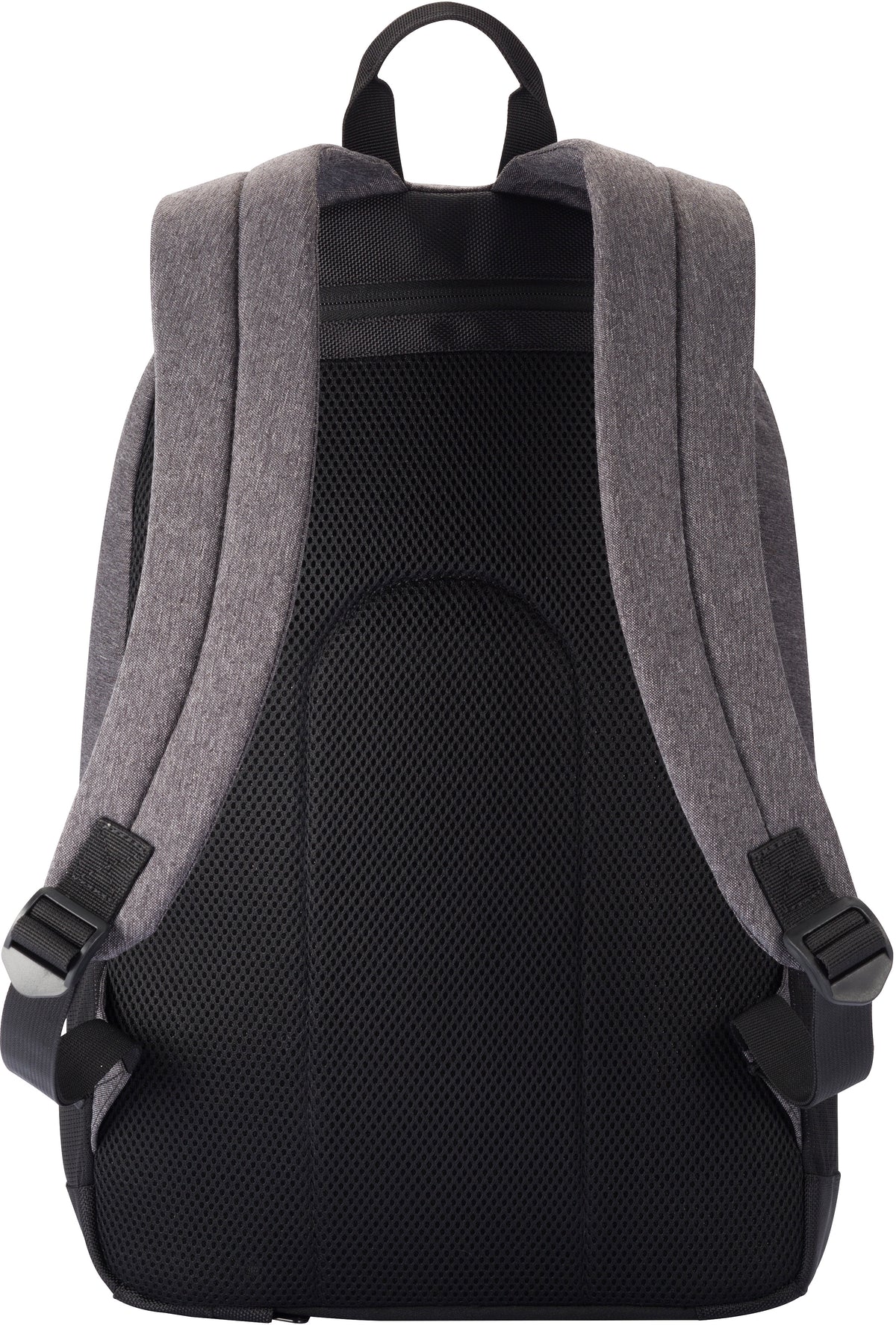 Clique Street Backpack Anthrazitmeliert, Rückansicht