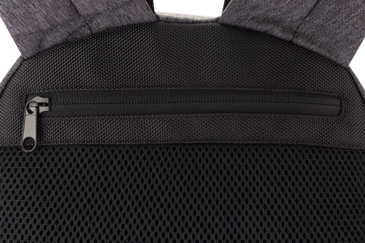 Clique Street Backpack Anthrazitmeliert, Detailansicht