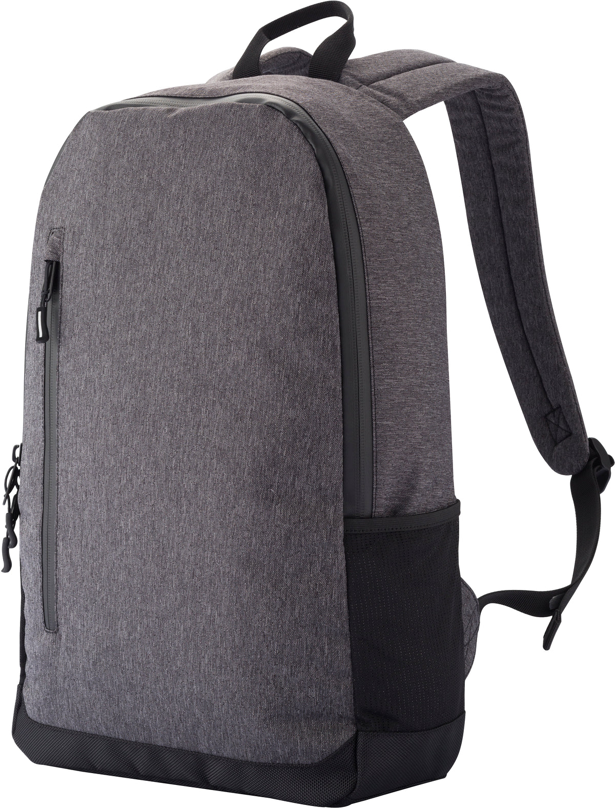 Clique Street Backpack Anthrazitmeliert, Vorderansicht Detail