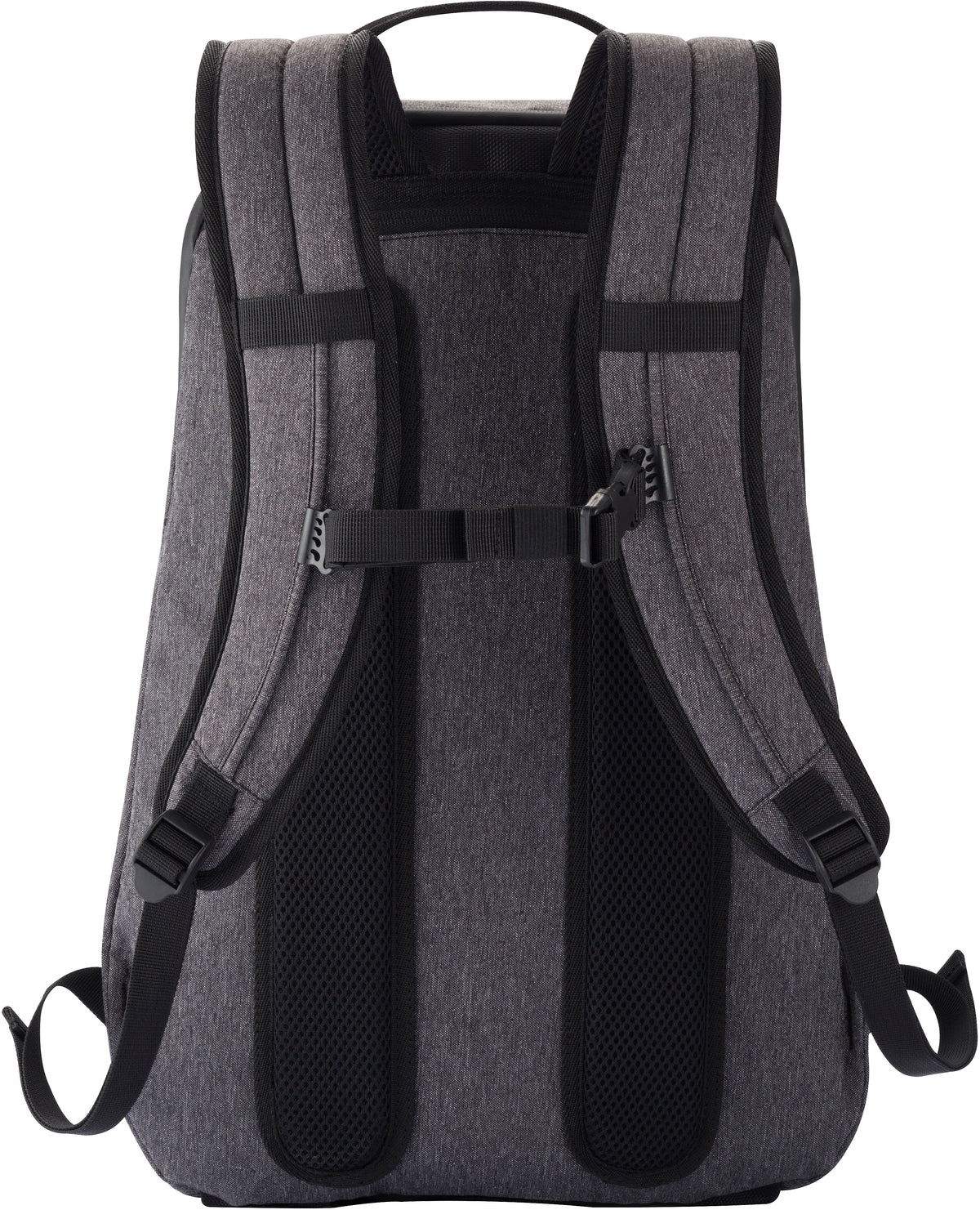 Clique City Backpack Anthrazitmeliert, Rückansicht